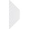Ekena Millwork Set of Four Panels for 94 1/2"W x 32 1/4"H Nuevo Fretwork Wainscot Wall Paneling WPKP16X01X47NUV - alternate 2